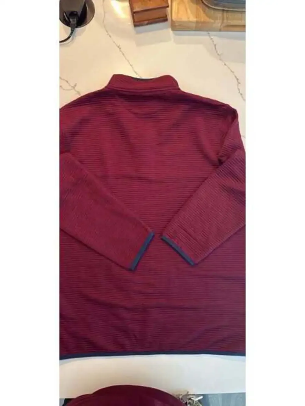 J.Crew Authentic Fleece Snap-Neck Pullover Size XL